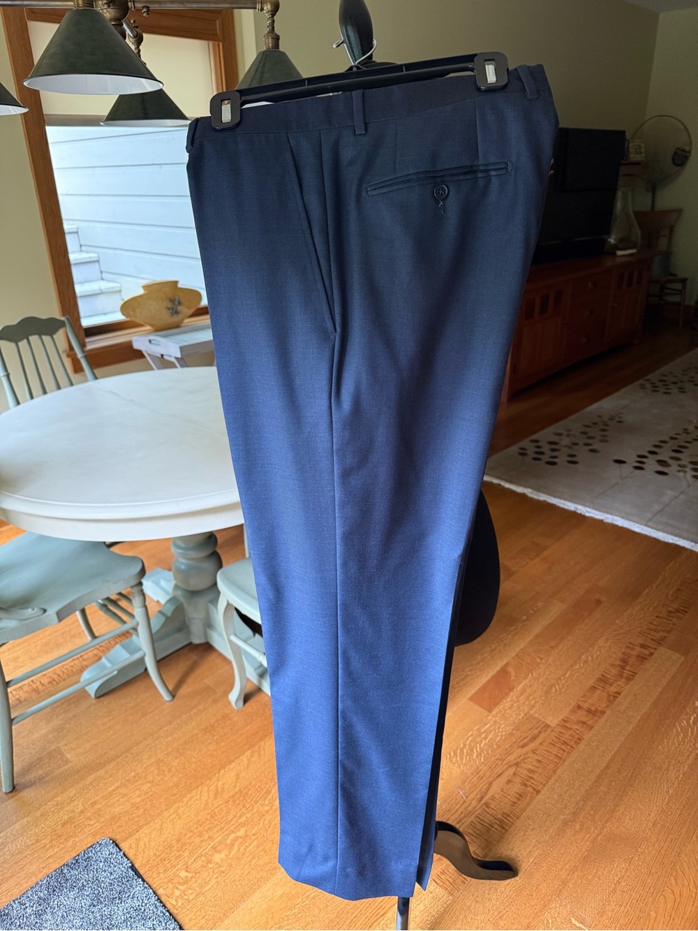 Santorelli Medium Blue Luxury Serge Trousers